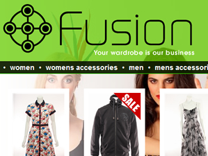 Fusion is an online clothing retail website designed by the Drawing Board, a Cornish web design and marketing solutions company